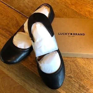 Lucky Brand Emmie Black Ballerina Flat